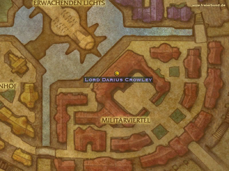 Lord Darius Crowley (Lord Darius Crowley) Quest NSC WoW World of Warcraft 