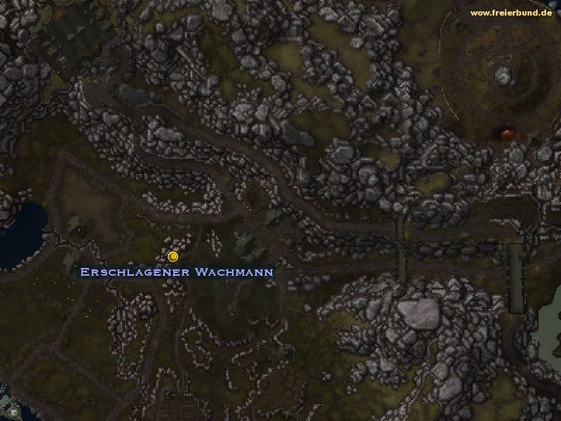 Erschlagener Wachmann (Slain Watchman) Quest NSC WoW World of Warcraft 