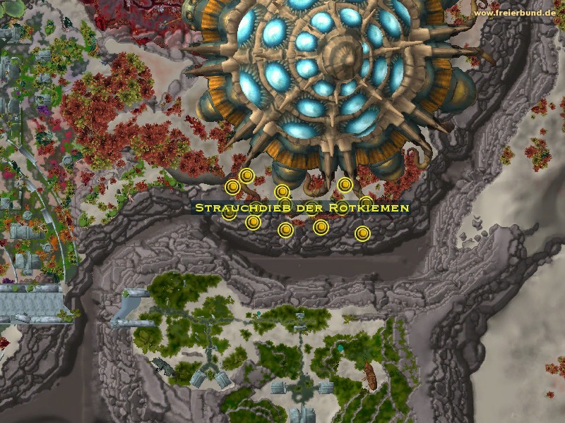Strauchdieb der Rotkiemen (Redgill Scavenger) Monster WoW World of Warcraft 