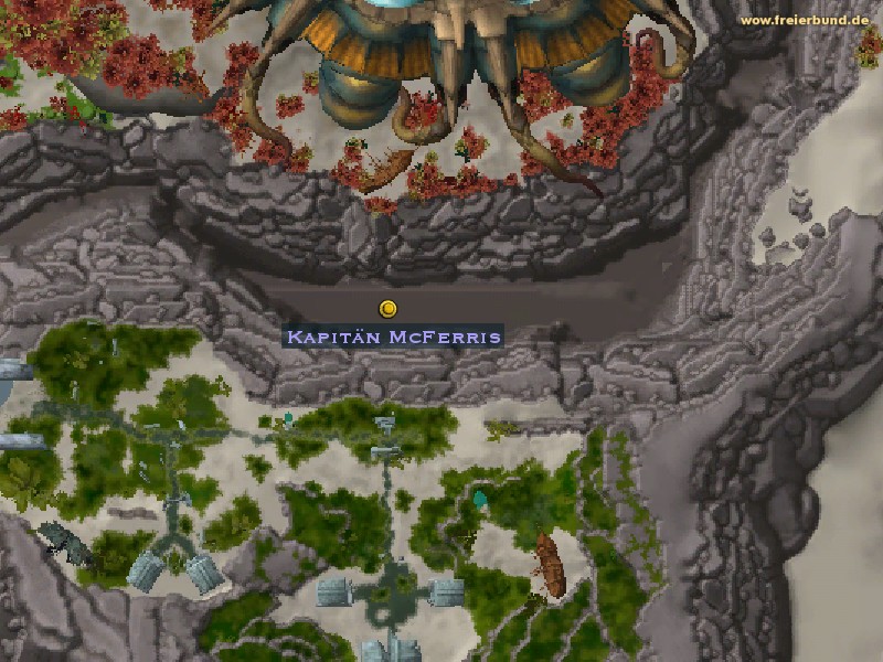 Kapitän McFerris (Captain McFerris) Quest NSC WoW World of Warcraft 