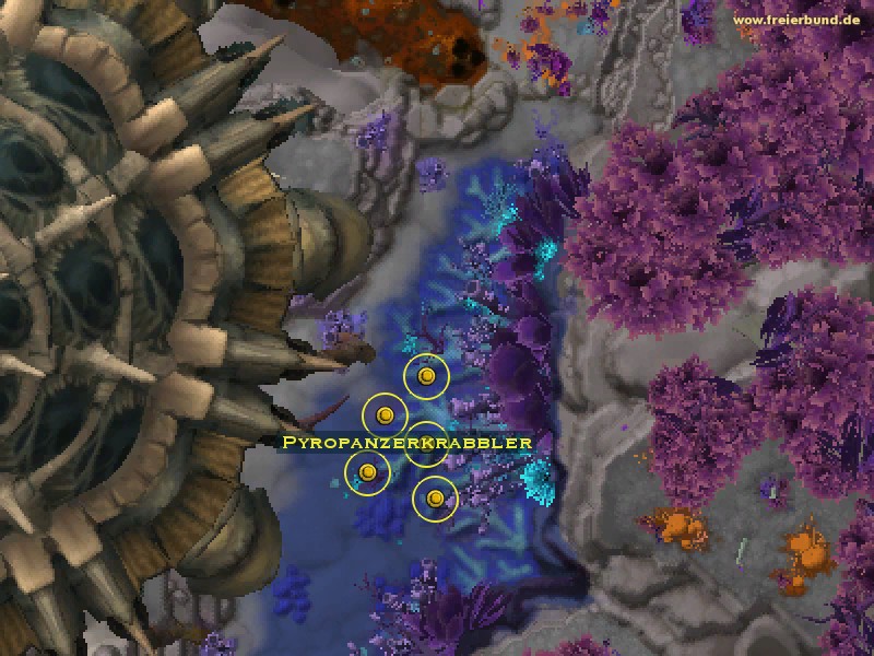 Pyropanzerkrabbler (Pyreshell Scuttler) Monster WoW World of Warcraft 