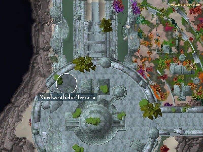 Nordwestliche Terrasse (Northwestern Terrace) Landmark WoW World of Warcraft 