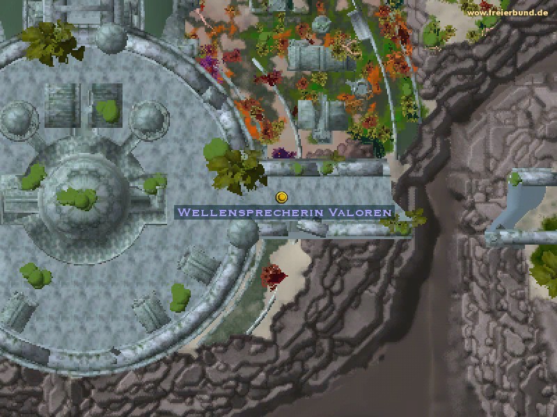 Wellensprecherin Valoren (Wavespeaker Valoren) Quest NSC WoW World of Warcraft 