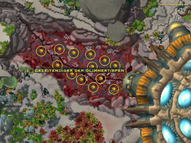 Gezeitenjäger der Glimmertiefen (Glimmerdeep Tidehunter) Monster WoW World of Warcraft 