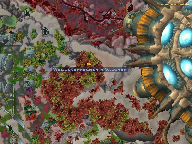 Wellensprecherin Valoren (Wavespeaker Valoren) Quest NSC WoW World of Warcraft 