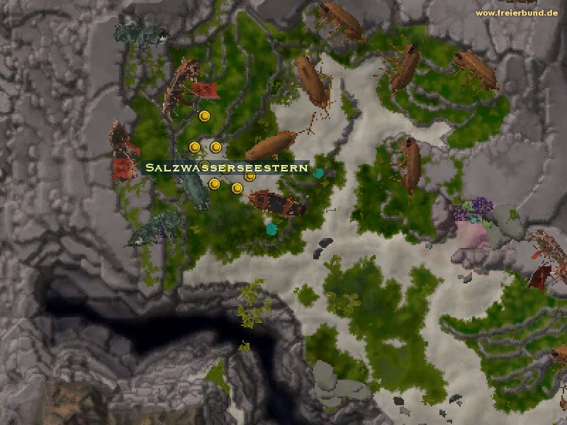 Salzwasserseestern (Saltwater Starfish) Quest-Gegenstand WoW World of Warcraft 