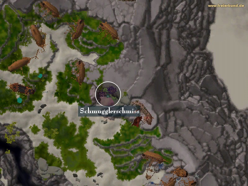 Schmugglerschmiss (Smuggler's Scar) Landmark WoW World of Warcraft 