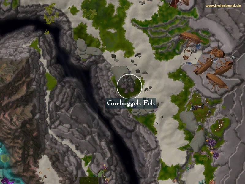 Gurboggels Fels (Gurboggle's Ledge) Landmark WoW World of Warcraft 