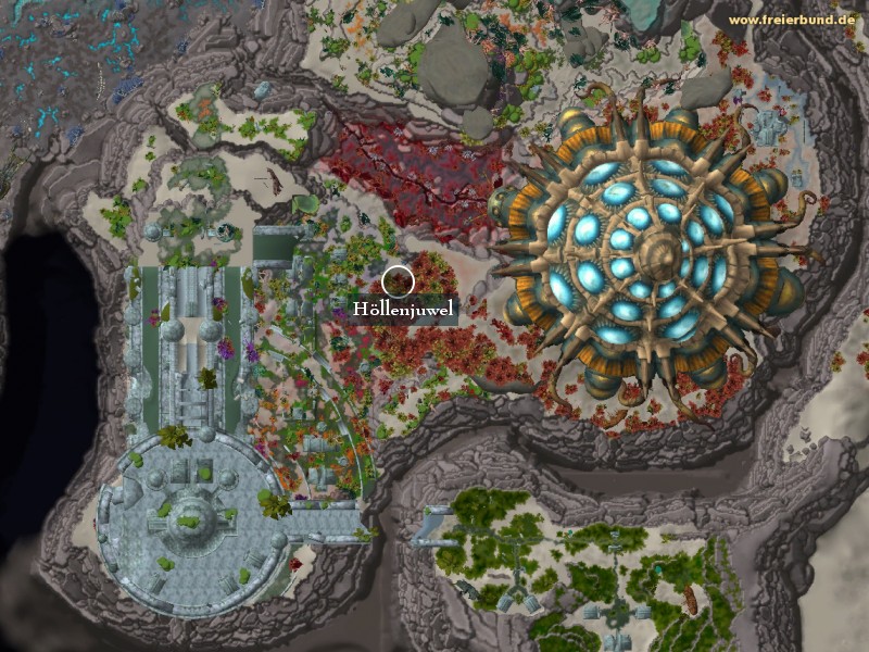 Höllenjuwel (The Stygian Bounty) Landmark WoW World of Warcraft 