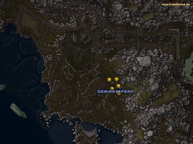 Gebirgspferd (Mountain Horse) Quest NSC WoW World of Warcraft 