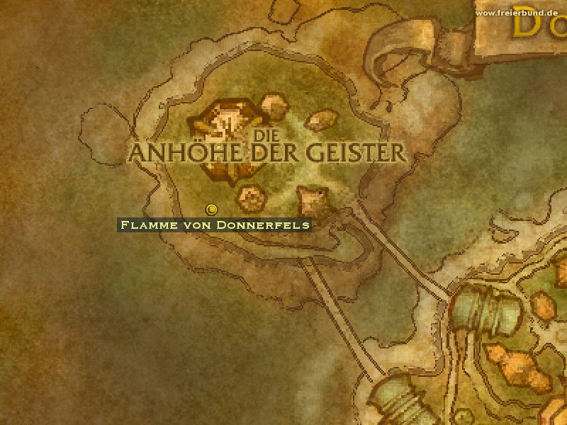 Flamme von Donnerfels (Flame of Thunder Bluff) Quest-Gegenstand WoW World of Warcraft 