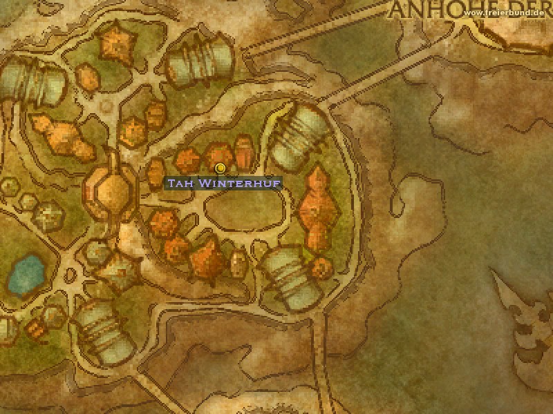 Tah Winterhuf (Tah Winterhoof) Quest NSC WoW World of Warcraft 