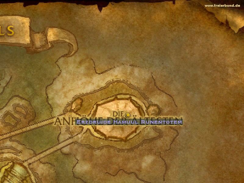 Erzdruide Hamuul Runentotem (Arch Druid Hamuul Runetotem) Quest NSC WoW World of Warcraft 