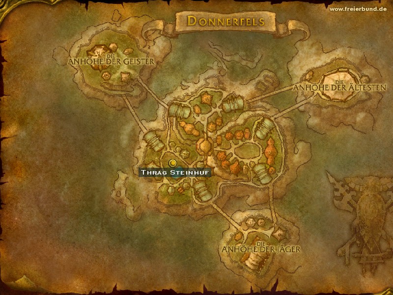 Thrag Steinhuf (Thrag Stonehoof) Trainer WoW World of Warcraft 