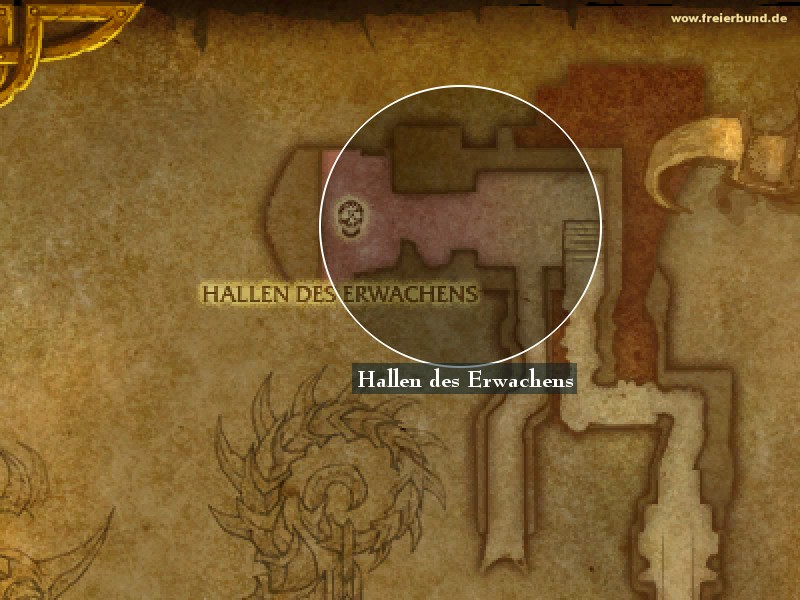 Hallen des Erwachens (Halls of Awakening) Landmark WoW World of Warcraft 