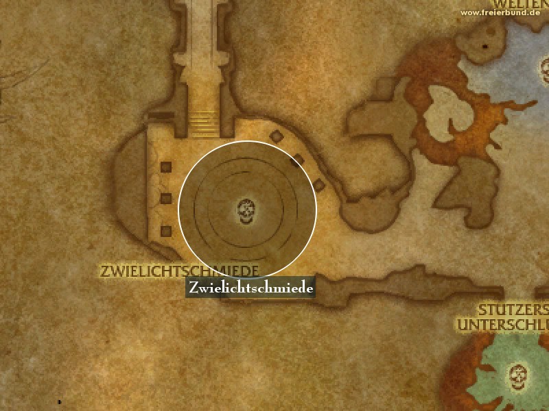 Zwielichtschmiede (Twilight Forge) Landmark WoW World of Warcraft 