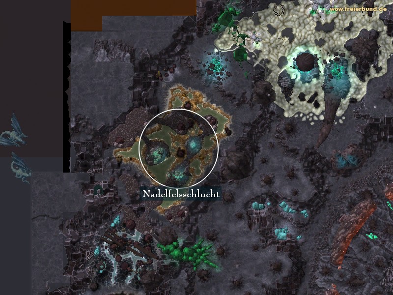 Nadelfelsschlucht (Needlerock Chasm) Landmark WoW World of Warcraft 