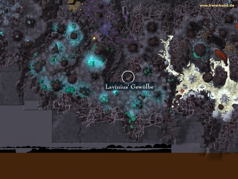 Lavinius' Gewölbe (Avalanchion's Vault) Landmark WoW World of Warcraft 