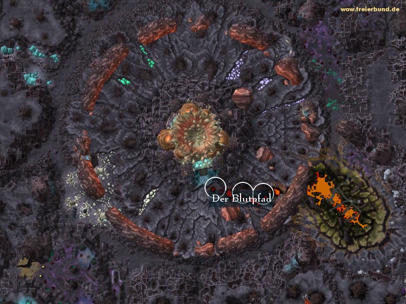 Der Blutpfad (The Blood Trail) Landmark WoW World of Warcraft 