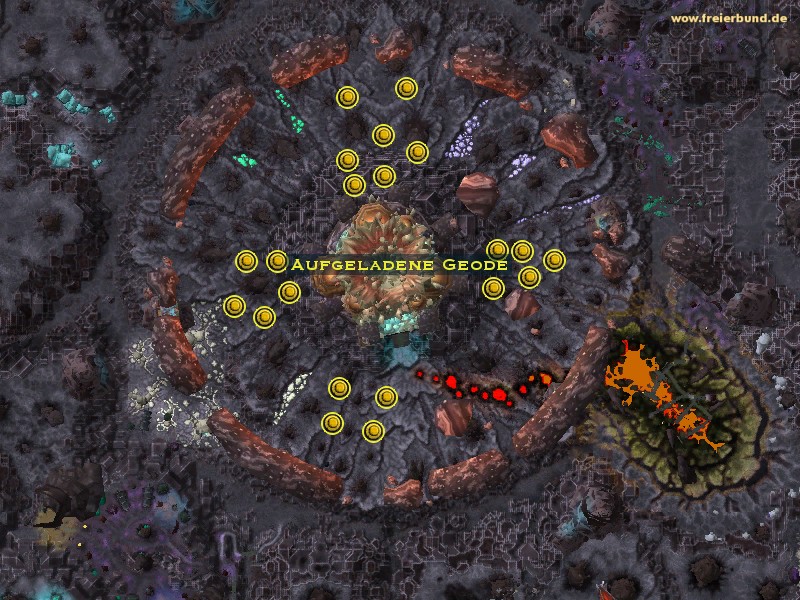 Aufgeladene Geode (Energized Geode) Monster WoW World of Warcraft 
