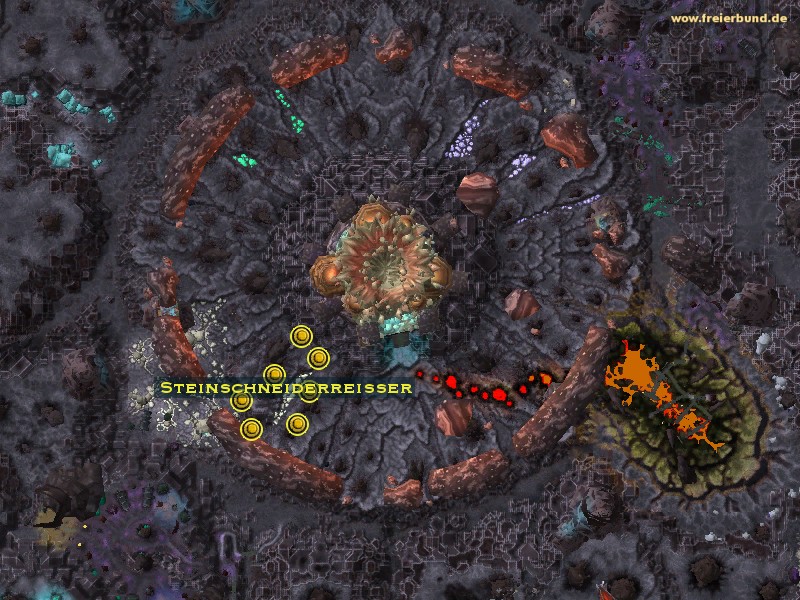 Steinschneiderreißer (Rockslice Ripper) Monster WoW World of Warcraft 