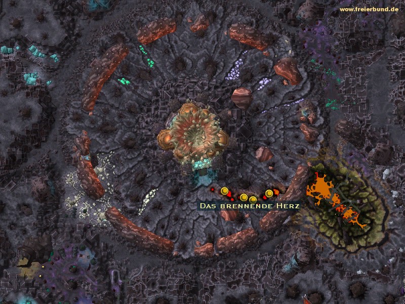 Das brennende Herz (The Burning Heart) Quest-Gegenstand WoW World of Warcraft 