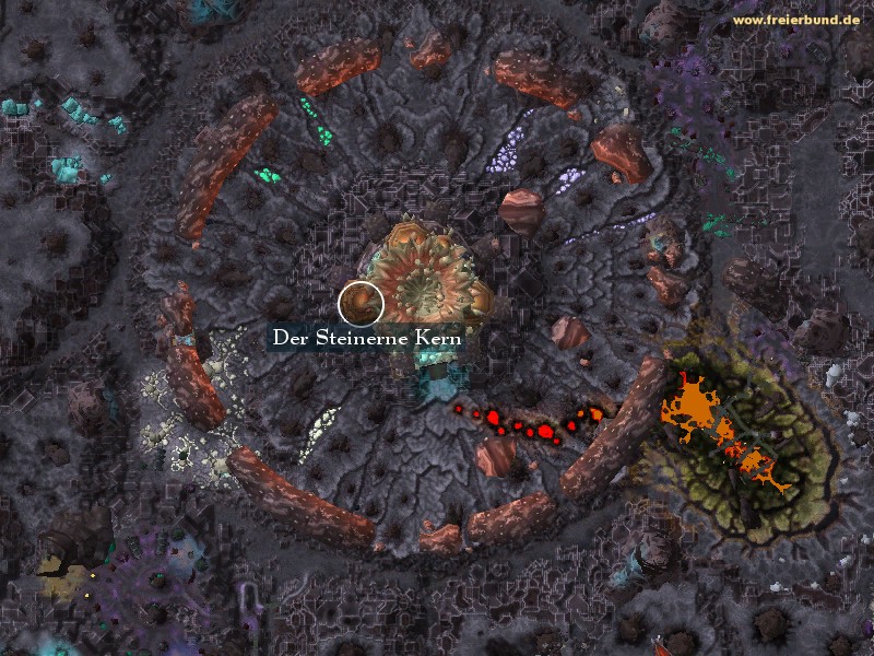 Der Steinerne Kern (The Stonecore) Landmark WoW World of Warcraft 
