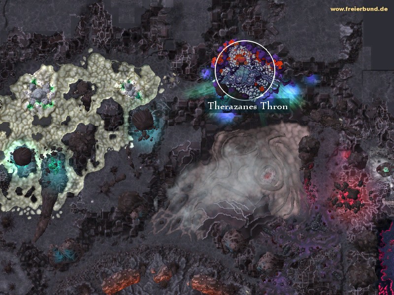 Therazanes Thron (Therazane's Throne) Landmark WoW World of Warcraft 