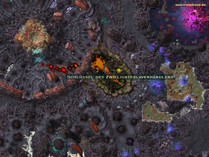 Schlüssel des Zwielichtsklavenhändlers (Twilight Slaver's Key) Quest-Gegenstand WoW World of Warcraft 
