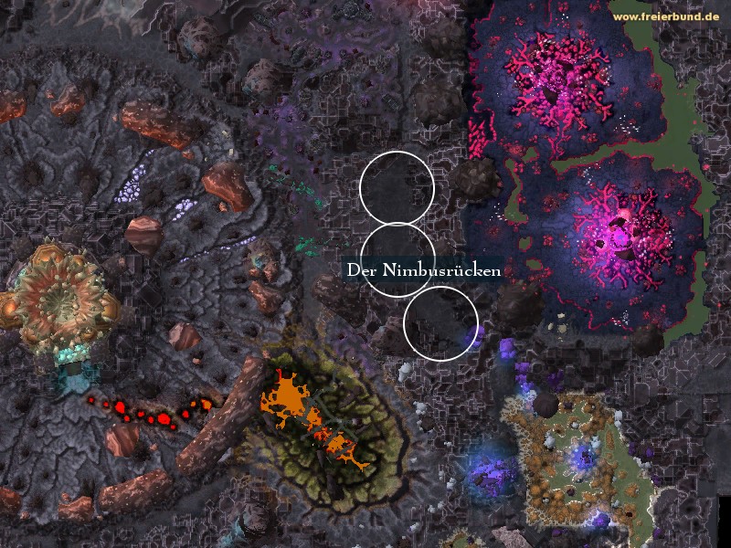 Der Nimbusrücken (The Staidridge) Landmark WoW World of Warcraft 