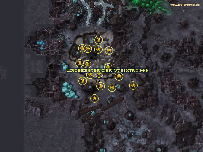 Erdberster der Steintroggs (Stone Trogg Geomancer) Monster WoW World of Warcraft 