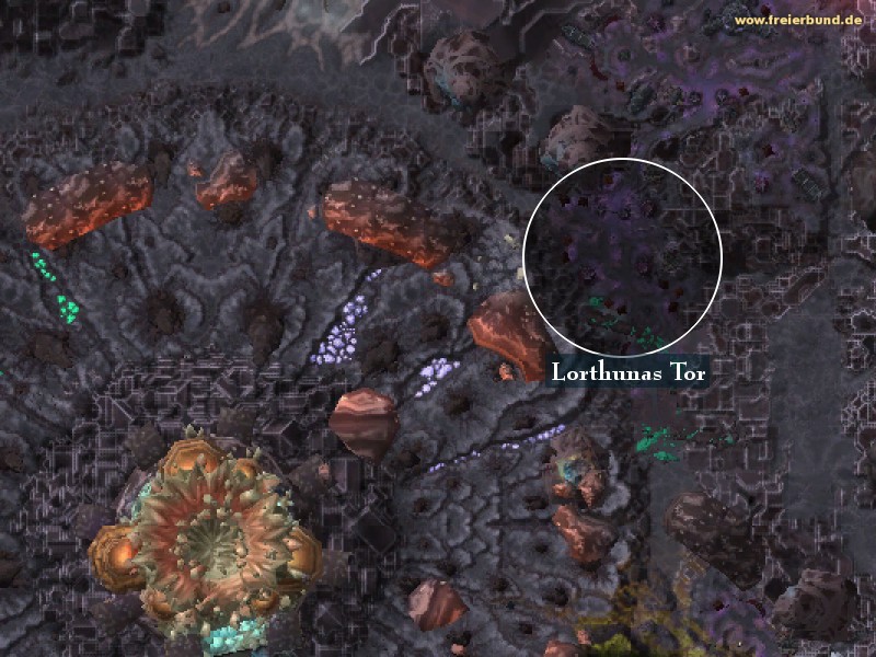 Lorthunas Tor (Lorthuna's Gate) Landmark WoW World of Warcraft 