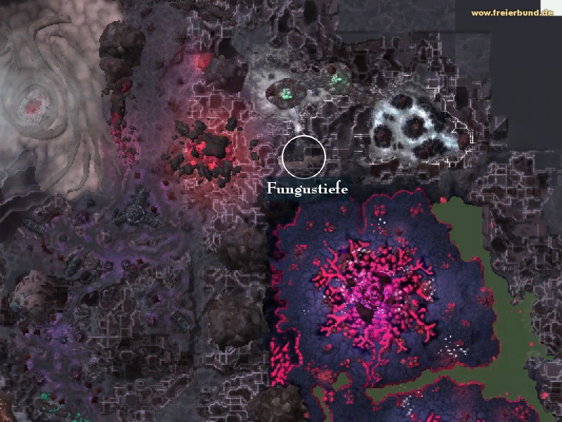 Fungustiefe (Fungal Deep) Landmark WoW World of Warcraft 