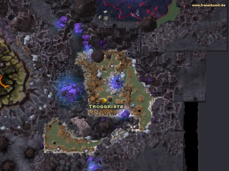 Troggkiste (Trogg Crate) Quest-Gegenstand WoW World of Warcraft 