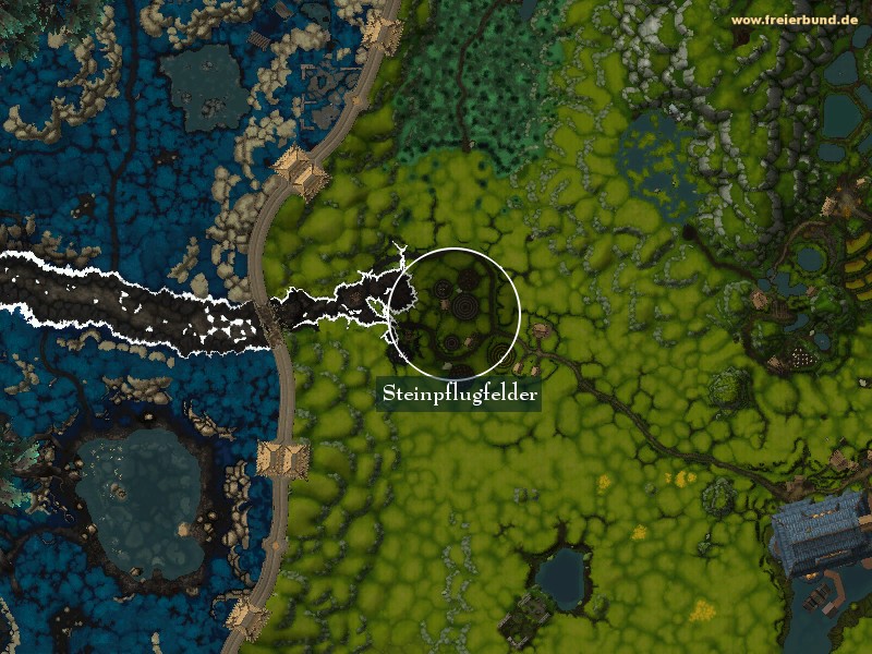 Steinpflugfelder (Stoneplow Fields) Landmark WoW World of Warcraft 