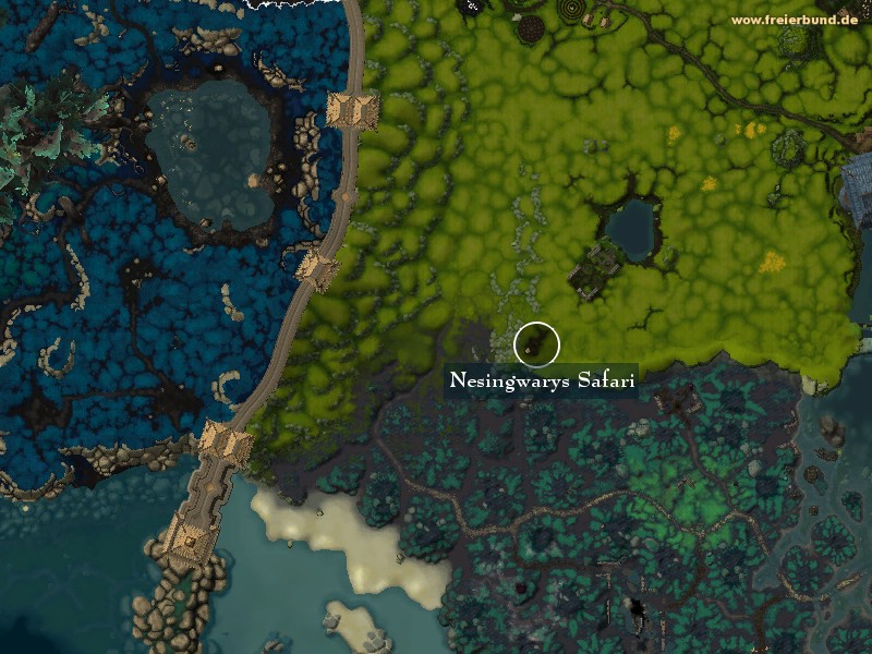 Nesingwarys Safari (Nesingwary Safari) Landmark WoW World of Warcraft 
