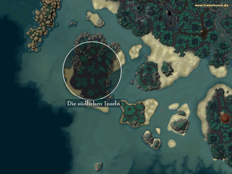 Die südlichen Inseln (South Seas) Landmark WoW World of Warcraft 