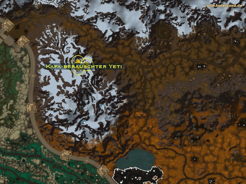 Kafa-berauschter Yeti (Kafa-Crazed Yeti) Monster WoW World of Warcraft 