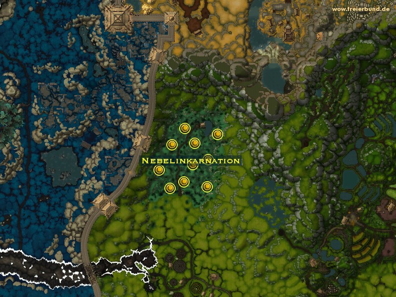 Nebelinkarnation - Monster - Map & Guide - Freier Bund - World of Warcraft