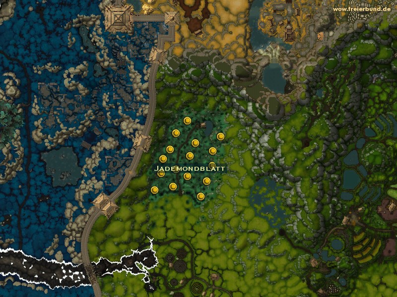 Jademondblatt (Jademoon Leaf) Quest-Gegenstand WoW World of Warcraft 