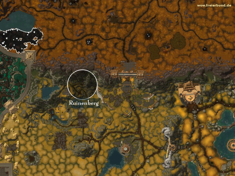 Ruinenberg (Ruins Rise) Landmark WoW World of Warcraft 