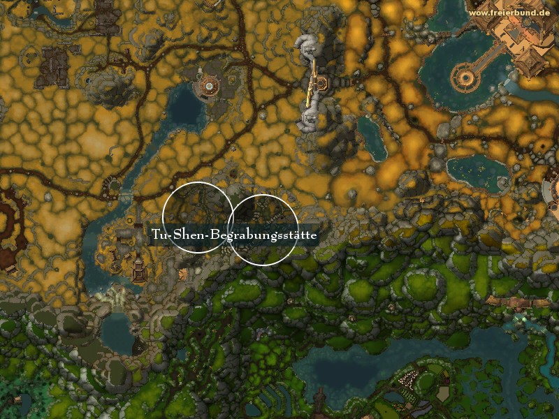 Tu-Shen-Begrabungsstätte (Tu Shen Burial Ground) Landmark WoW World of Warcraft 