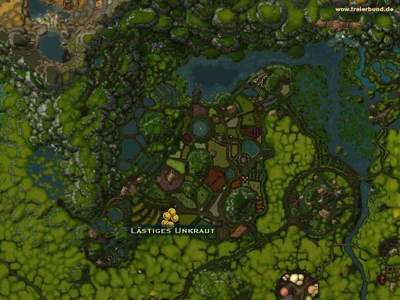 Lästiges Unkraut (Nasty Weed) Quest-Gegenstand WoW World of Warcraft 
