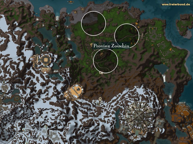 Provinz Zouchin (Zouchin Province) Landmark WoW World of Warcraft 