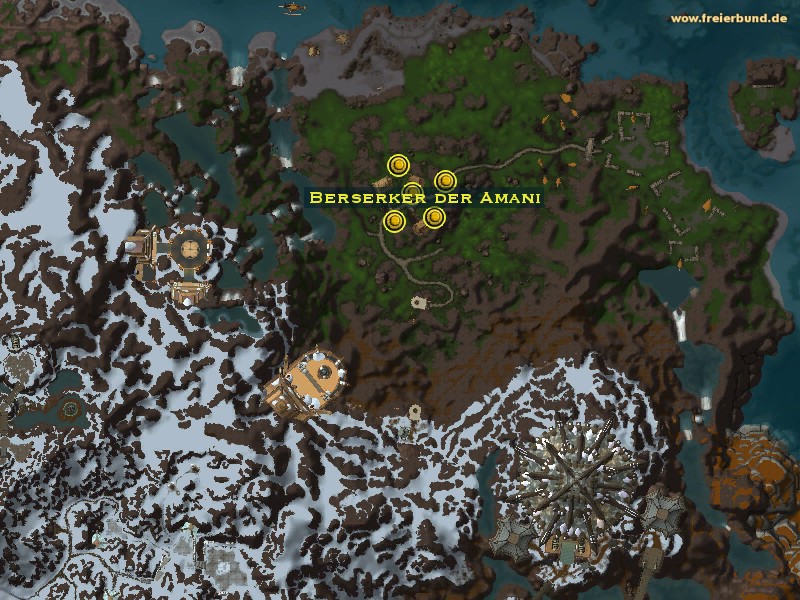 Berserker der Amani (Amani Berserker) Monster WoW World of Warcraft 