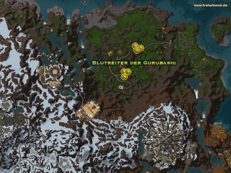 Blutreiter der Gurubashi (Gurubashi Bloodrider) Monster WoW World of Warcraft 