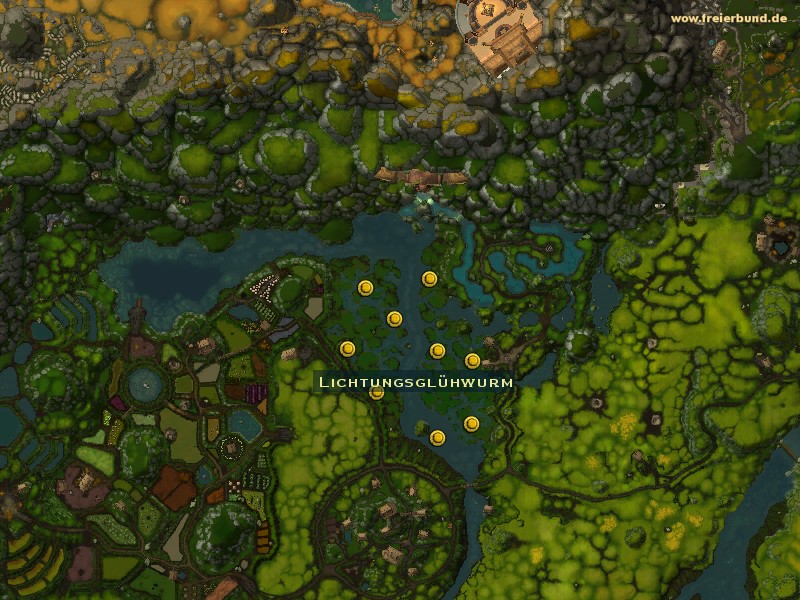 Lichtungsglühwurm (Glade Glimmer) Quest-Gegenstand WoW World of Warcraft 