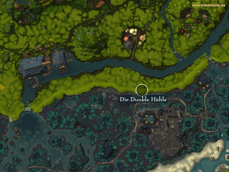 Die Dunkle Höhle (The Dark Hollow) Landmark WoW World of Warcraft 
