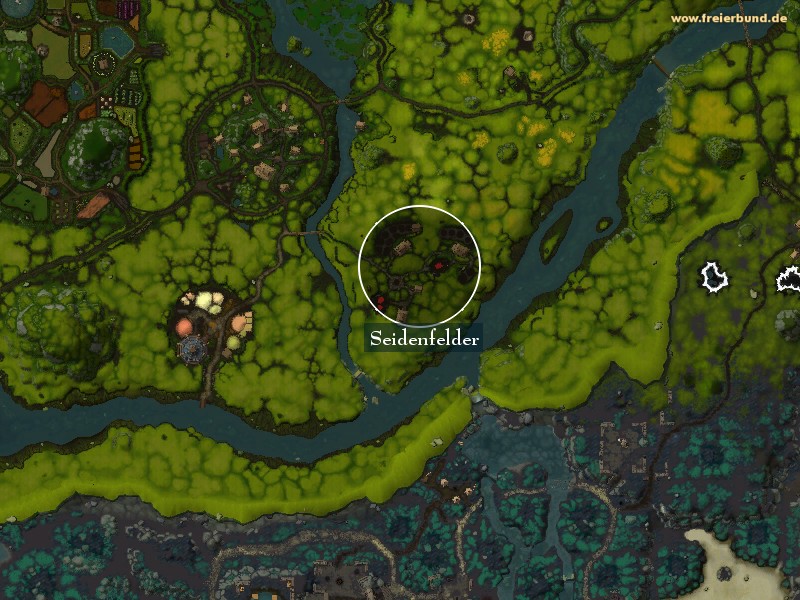 Seidenfelder (Silken Fields) Landmark WoW World of Warcraft 