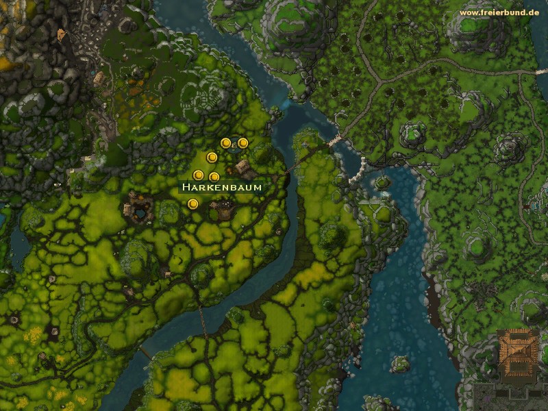 Harkenbaum (Rake Tree) Quest-Gegenstand WoW World of Warcraft 